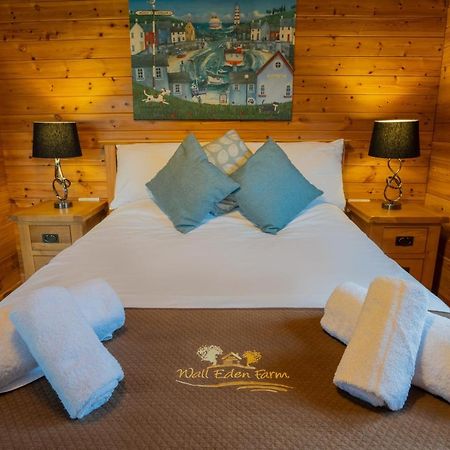 Wall Eden Farm - Luxury Log Cabins And Glamping Highbridge Buitenkant foto