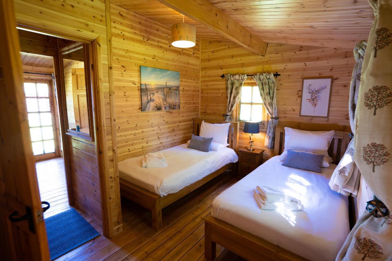 Wall Eden Farm - Luxury Log Cabins And Glamping Highbridge Buitenkant foto