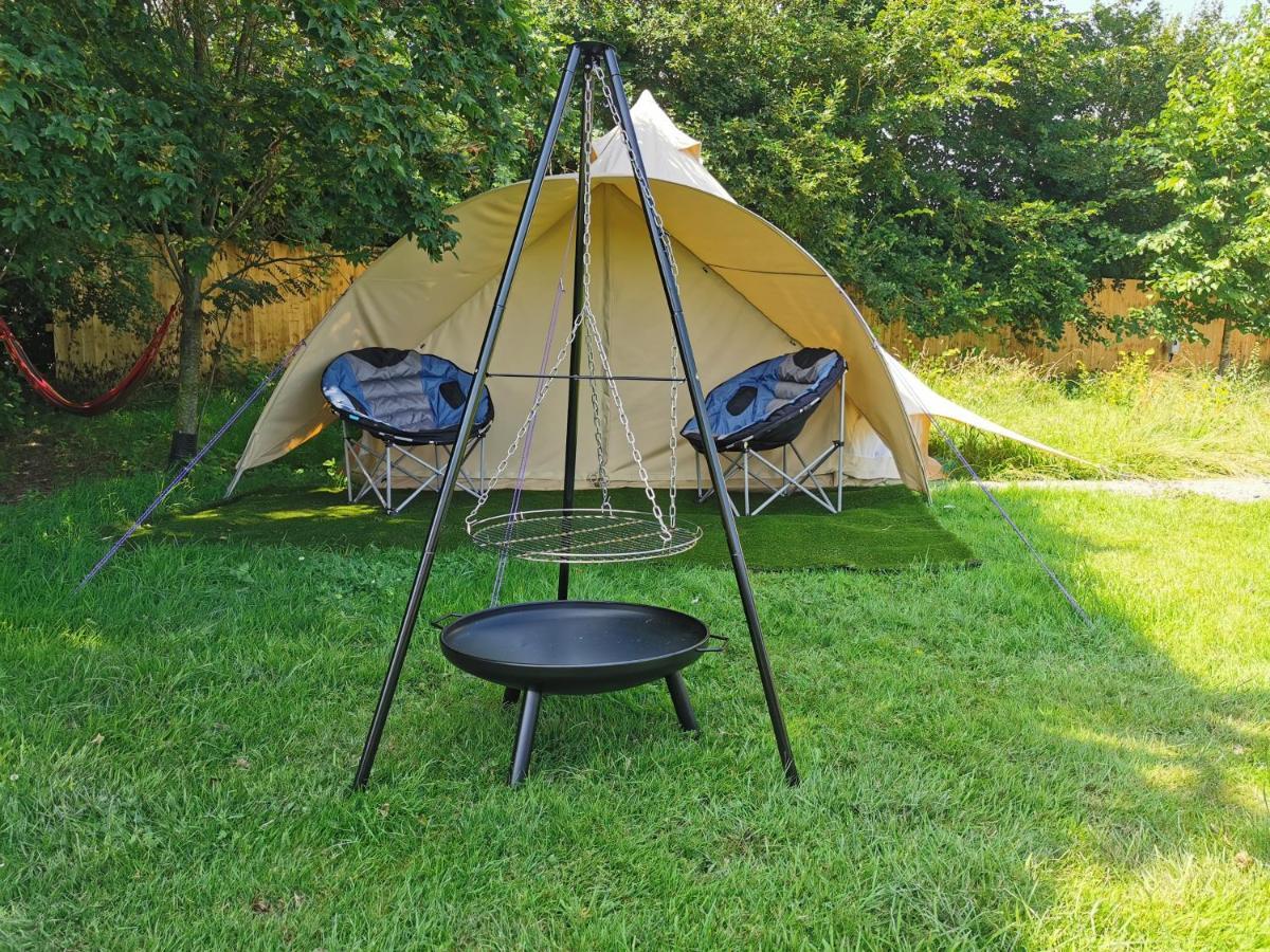 Wall Eden Farm - Luxury Log Cabins And Glamping Highbridge Buitenkant foto