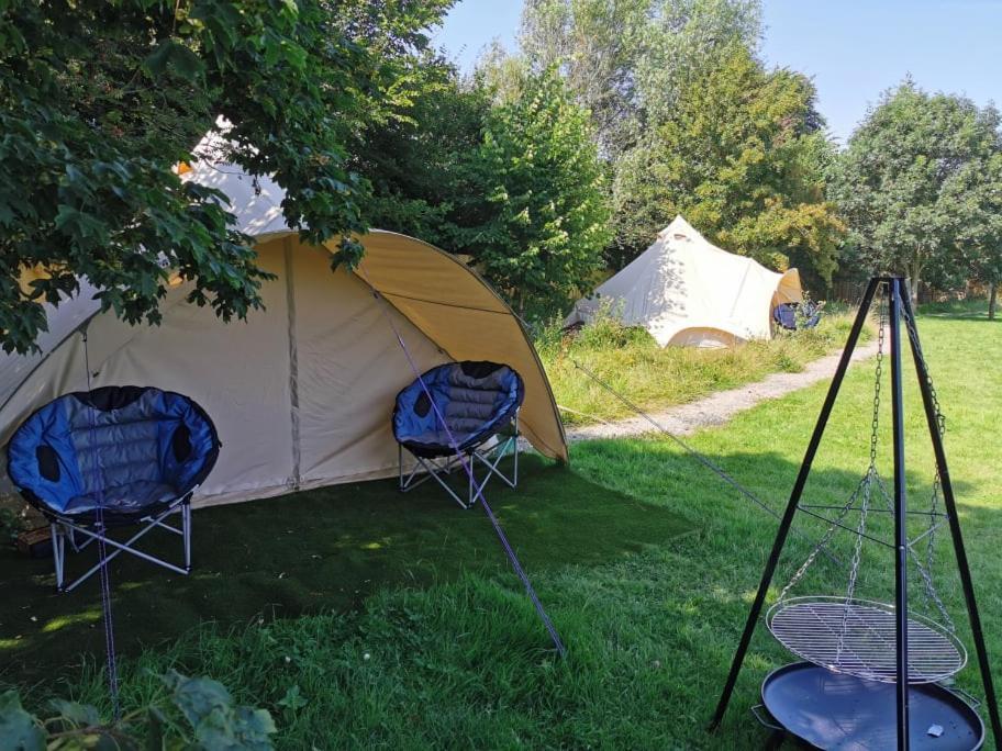 Wall Eden Farm - Luxury Log Cabins And Glamping Highbridge Buitenkant foto
