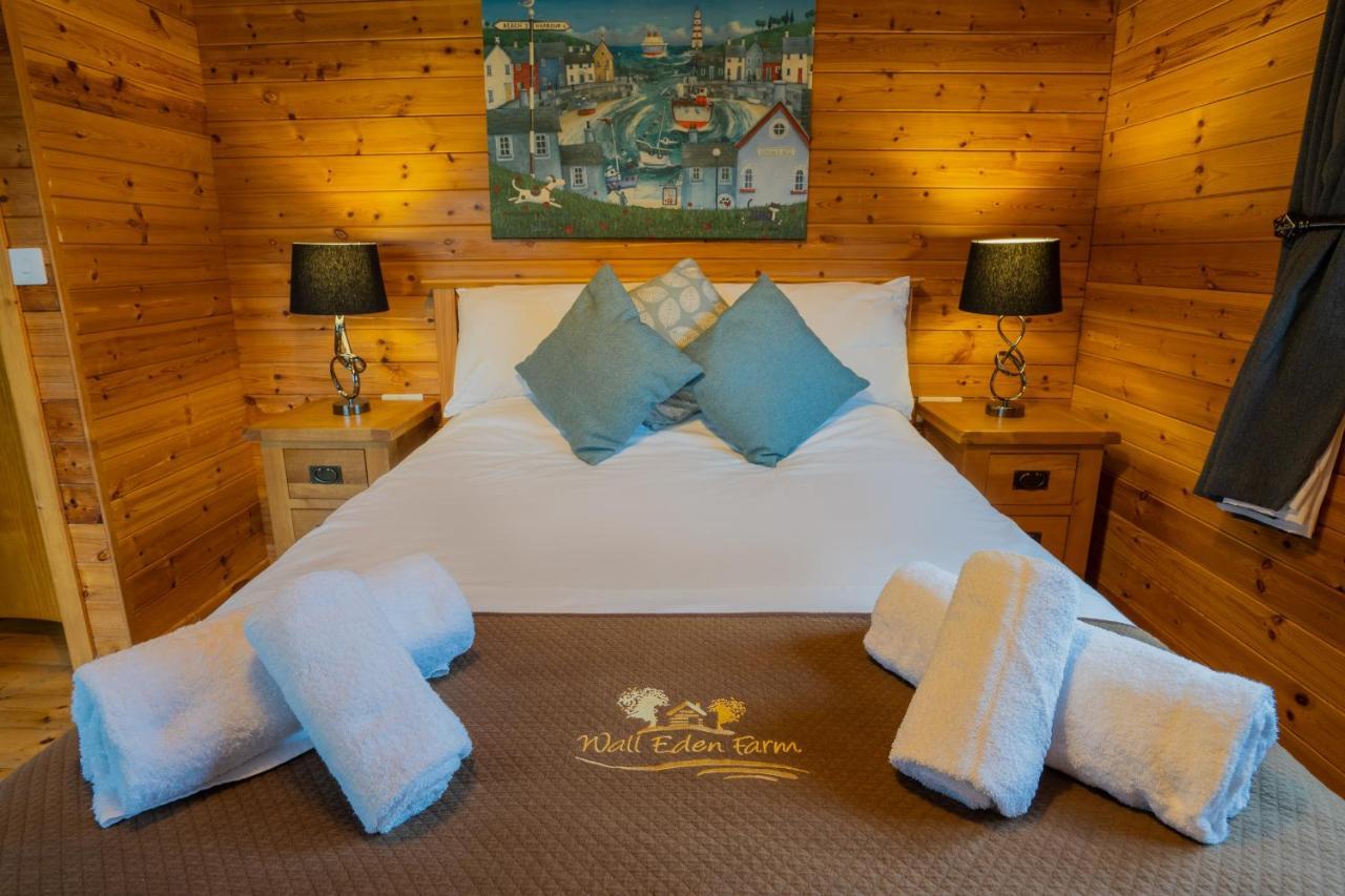 Wall Eden Farm - Luxury Log Cabins And Glamping Highbridge Buitenkant foto