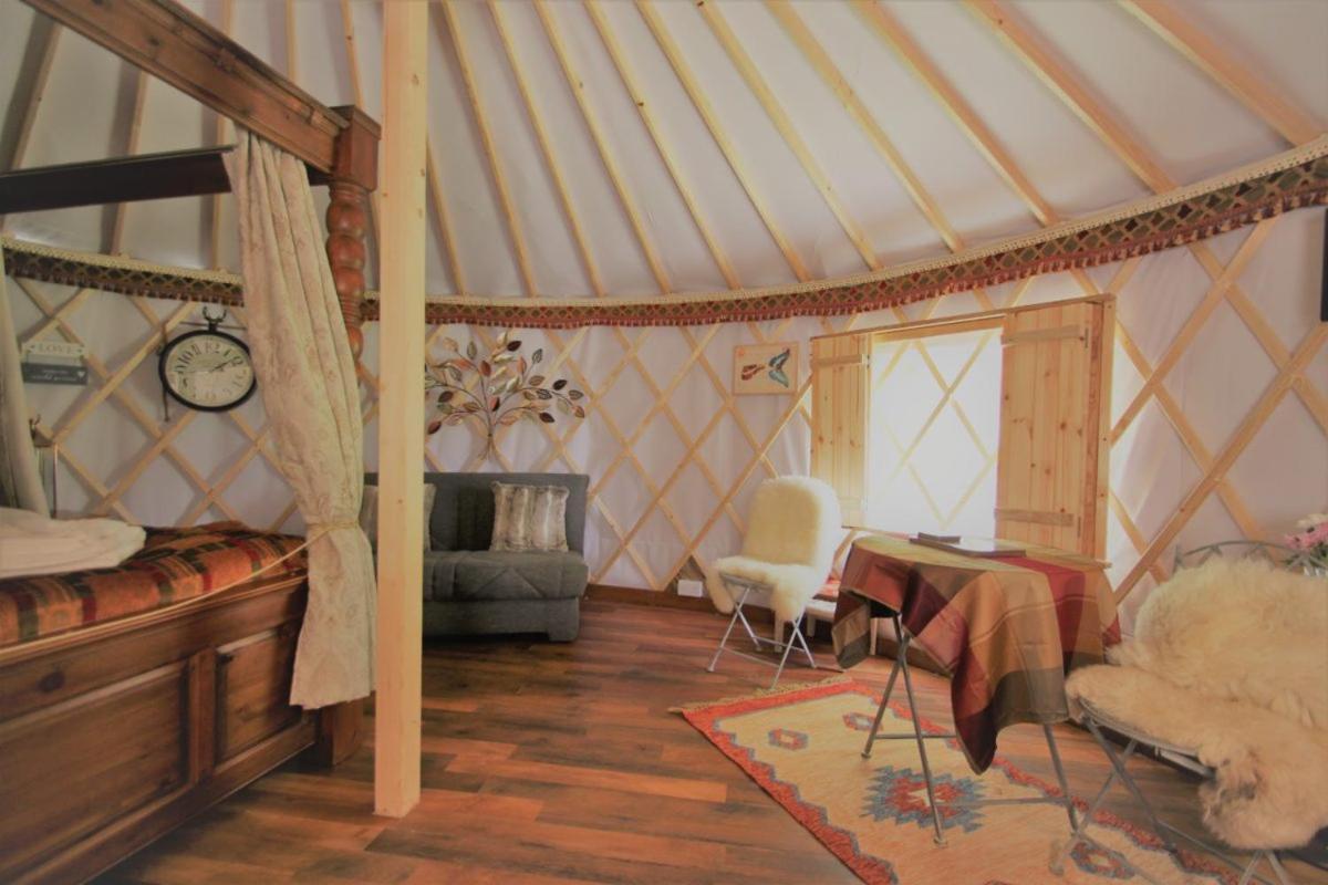 Wall Eden Farm - Luxury Log Cabins And Glamping Highbridge Buitenkant foto